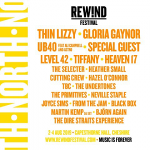 Rewind Festival Flyer